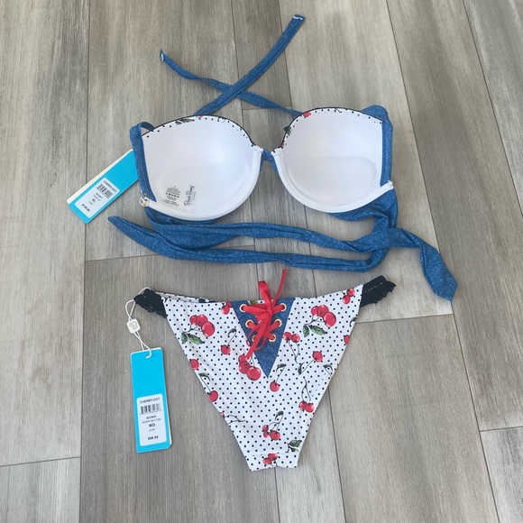 New Beach Bunny Bikini Set - Picture 7 of 8